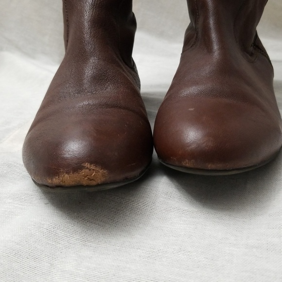 Jessica Simpson Katyia Over the Knee Brown Boots - Picture 4 of 8